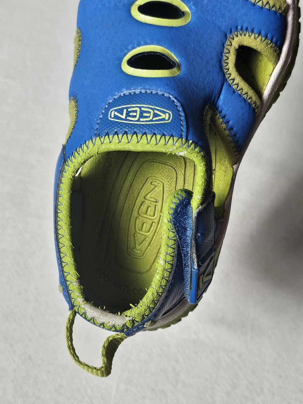 KEEN Kids' Stingray water sandals Size 11 Blue/Green